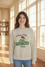 Grinch Christmas Crewneck | Funny Cozy Sweatshirt