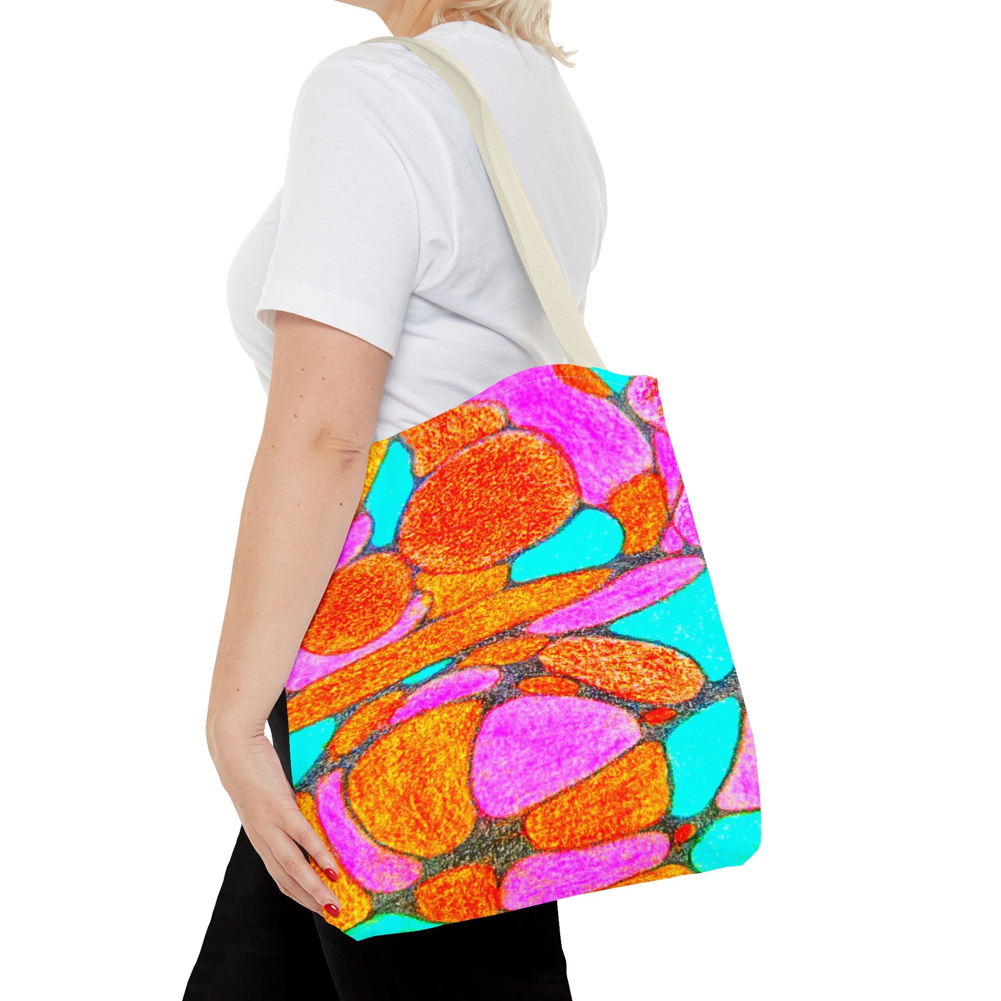 Colorful Abstract Tote Bag | Art Inspired Shopper