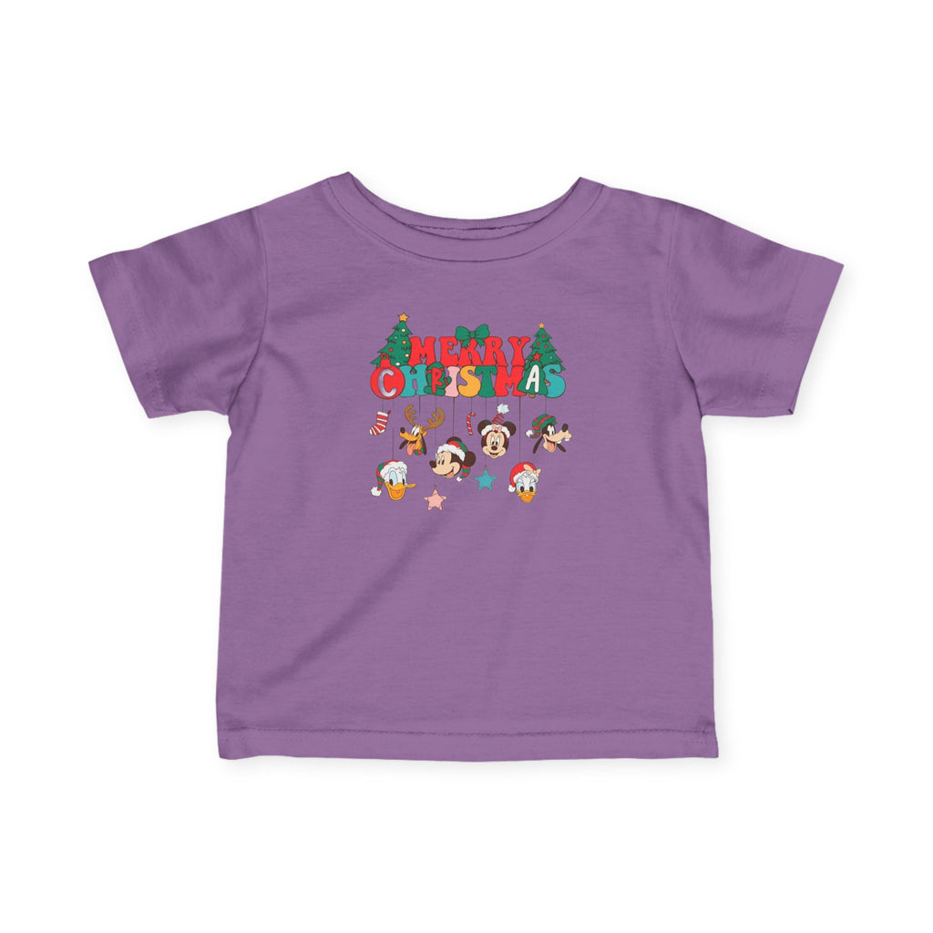 Christmas Woodland Animals Kids T-Shirt | Cute Holiday Tee for Toddlers