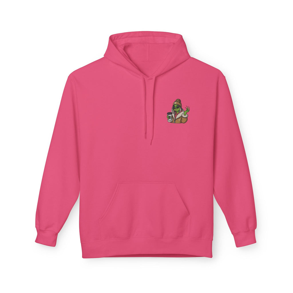 Grinch Girl Coffee Hoodie | Funny Christmas Sweatshirt