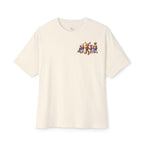 Anthropomorphic Street Crew Tee — Cartoon Fox & Friends Graphic T‑Shirt