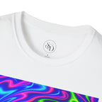 Psychedelic Swirl T-Shirt | Neon Trippy Vortex Tee