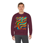 Colorful Swirl Sweatshirt | Cozy Unisex Crewneck