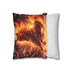 Fire Horse Throw Pillow | Christmas Decorative Cushion