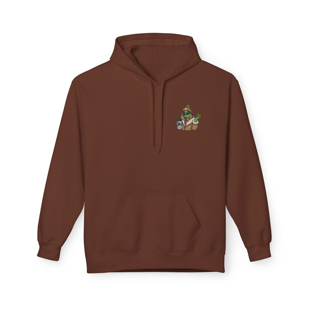 Grinch Girl Coffee Hoodie | Funny Christmas Sweatshirt