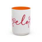 Romantic Bow Mug | Cute Valentine Coffee Cup | Coquette Style Gift