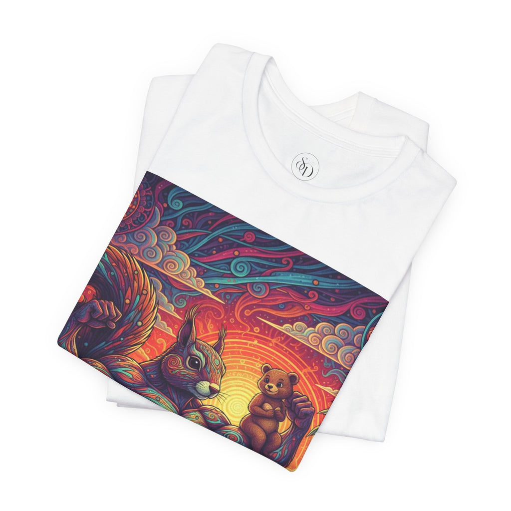 Muscular Squirrel T-Shirt | Funny Fantasy Animal Tee