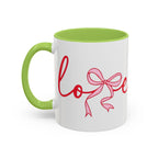 Romantic Bow Mug | Cute Valentine Coffee Cup | Coquette Style Gift