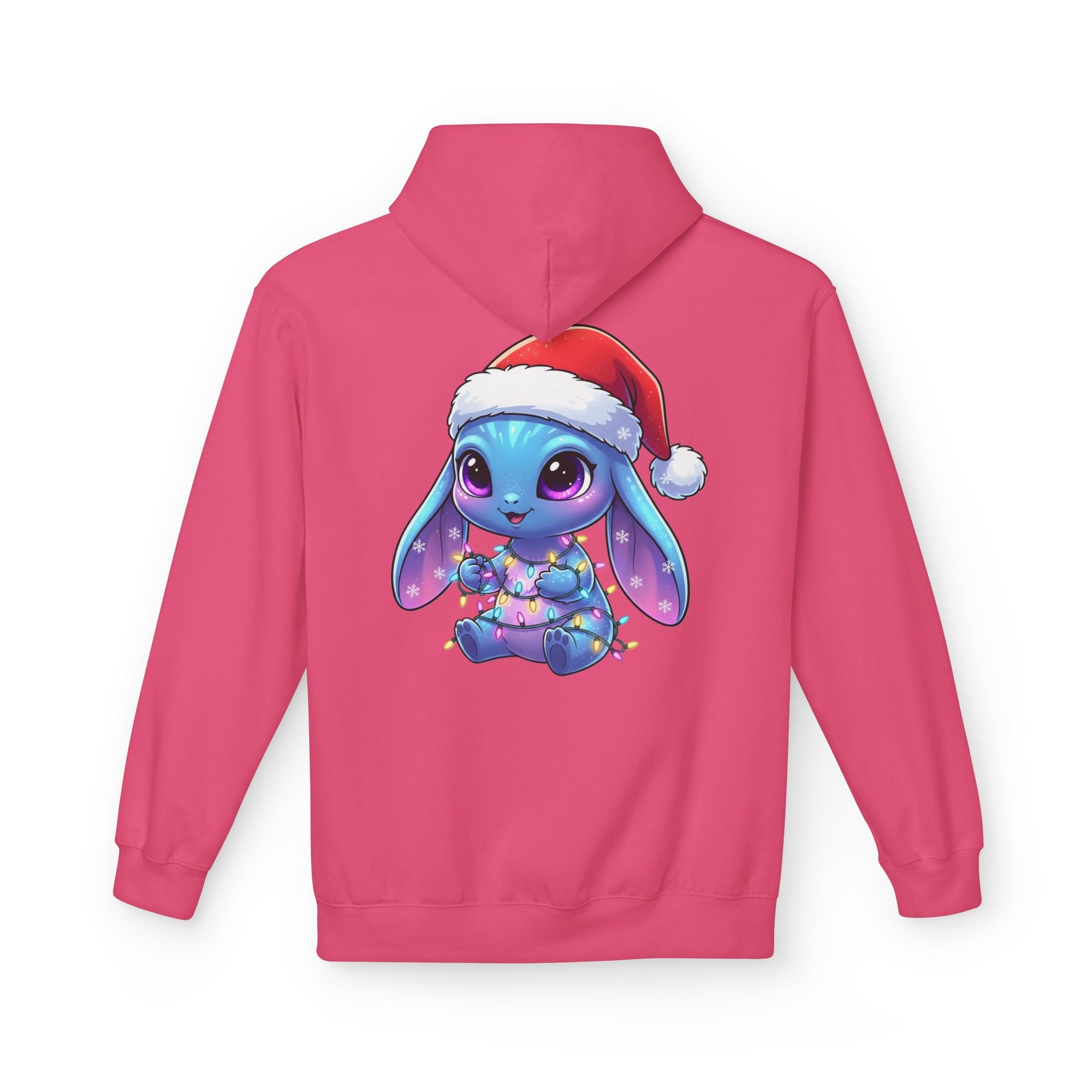 Cute Alien Christmas Hoodie | Blue Monster Holiday Sweatshirt | Fun Unique Gift