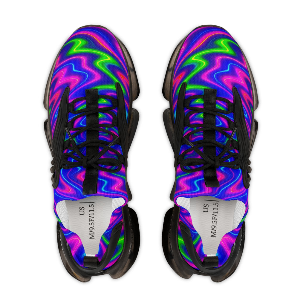 Men’s Mesh Sneakers | Colorful Athletic Shoes | Festival Streetwear