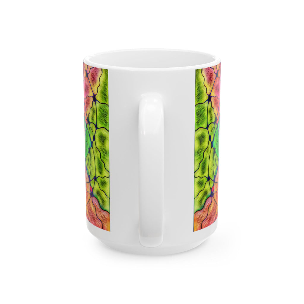 Colorful Abstract Mug | Artistic Coffee Cup | Modern Kitchen Gift