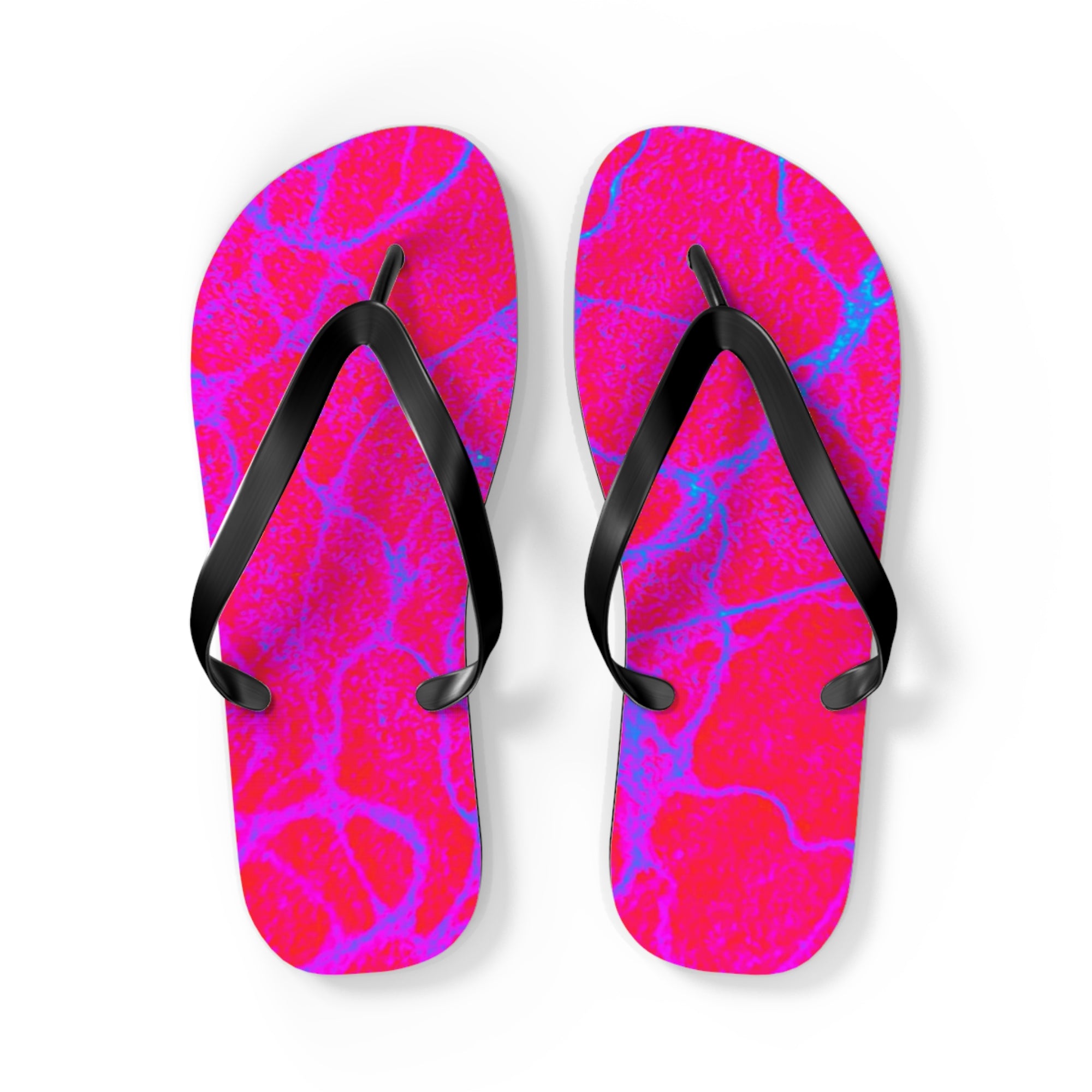 Vibrant Beach Flip Flops | Colorful Summer Sandals