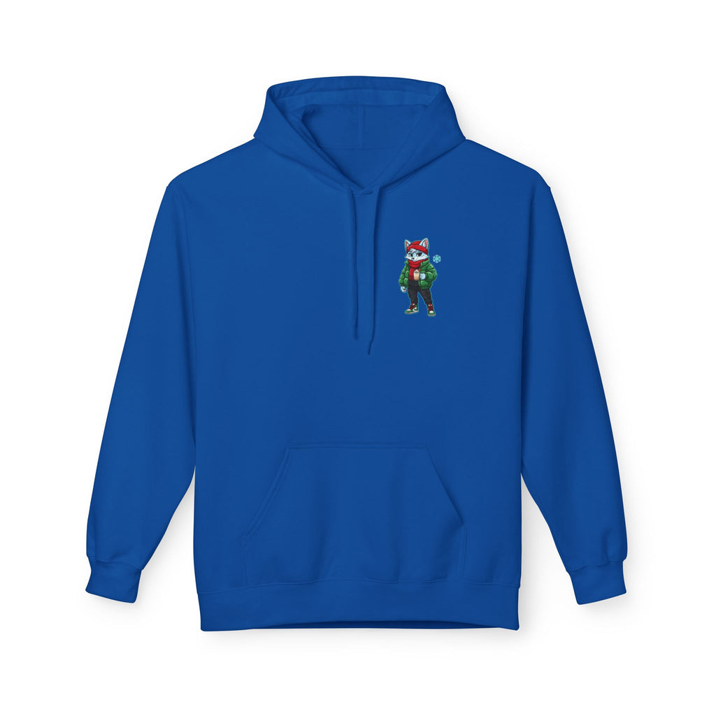 Cyber Wolf Gamer Hoodie | Cozy Christmas Sweatshirt