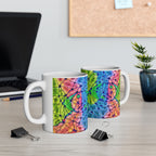 Colorful Abstract Mug | Artistic Coffee Cup | Modern Kitchen Gift