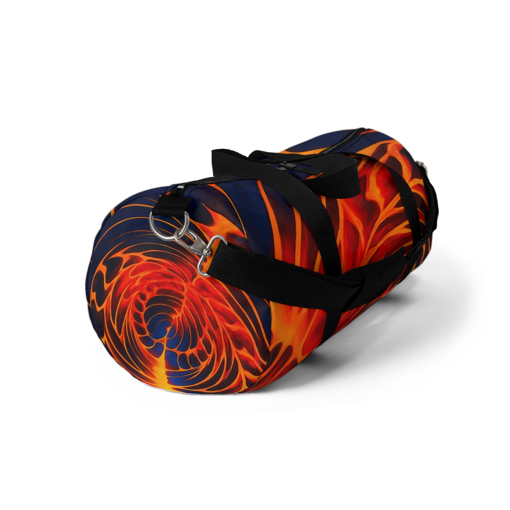 Fiery Abstract Duffel Bag | Bold Gym & Travel Bag