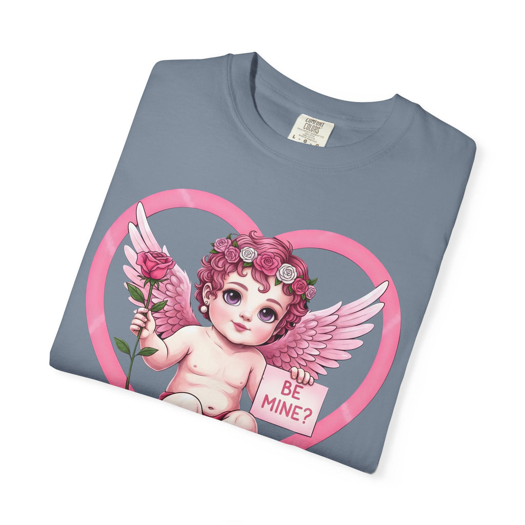 Cherub Graphic T-Shirt | Pink Cupid Heart Art Unisex Cotton Tee