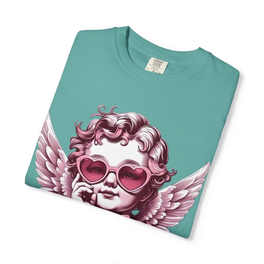 Cherub with Heart Sunglasses T-Shirt | Perfect for Casual Wear
