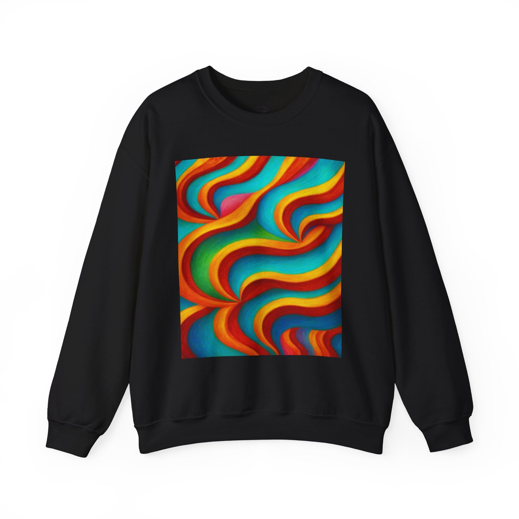 Colorful Swirl Sweatshirt | Cozy Unisex Crewneck