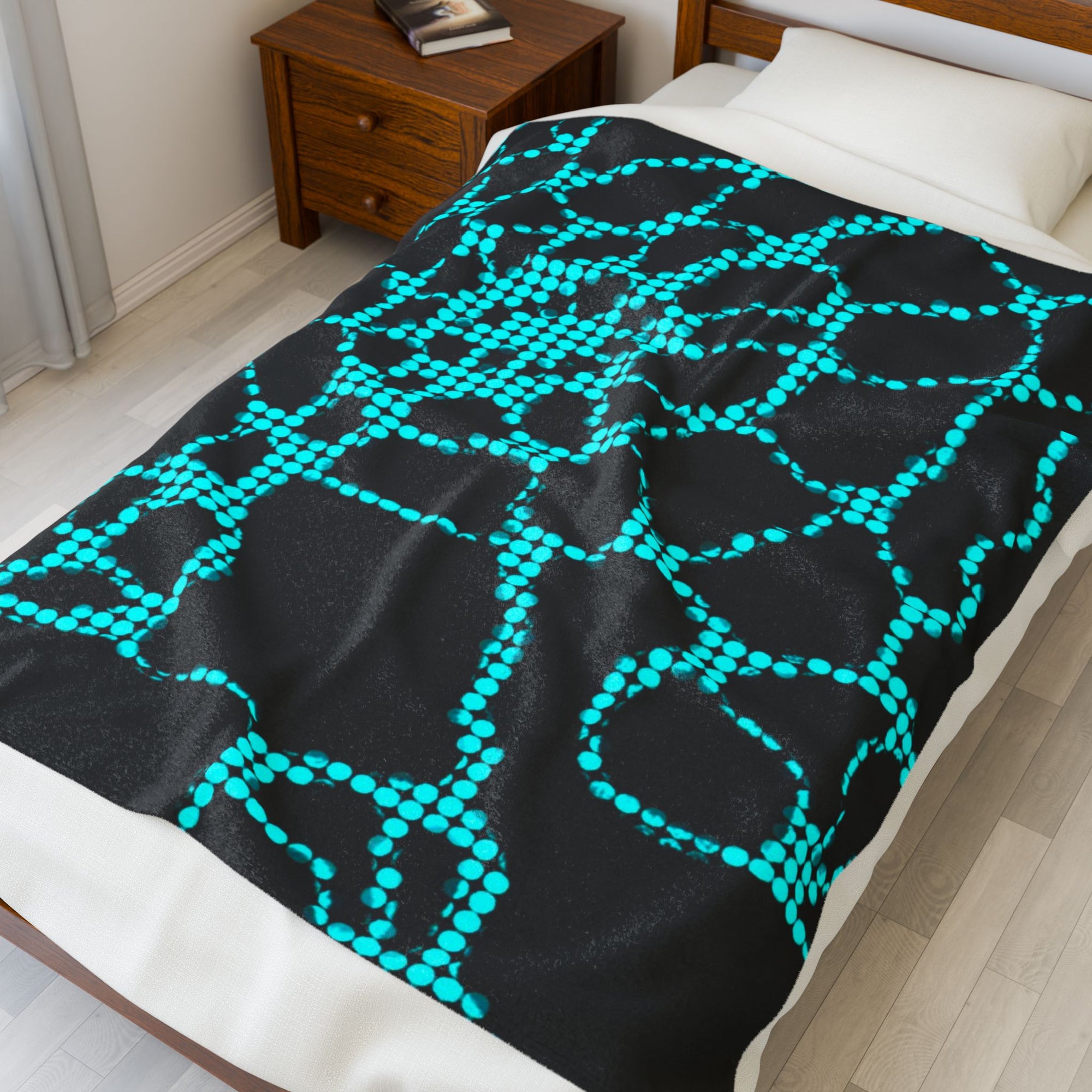 Modern Abstract Velveteen Plush Blanket Cozy Colorful Throw Stylish Bedding Home Decor Warm Gift for Comfort and Relaxation