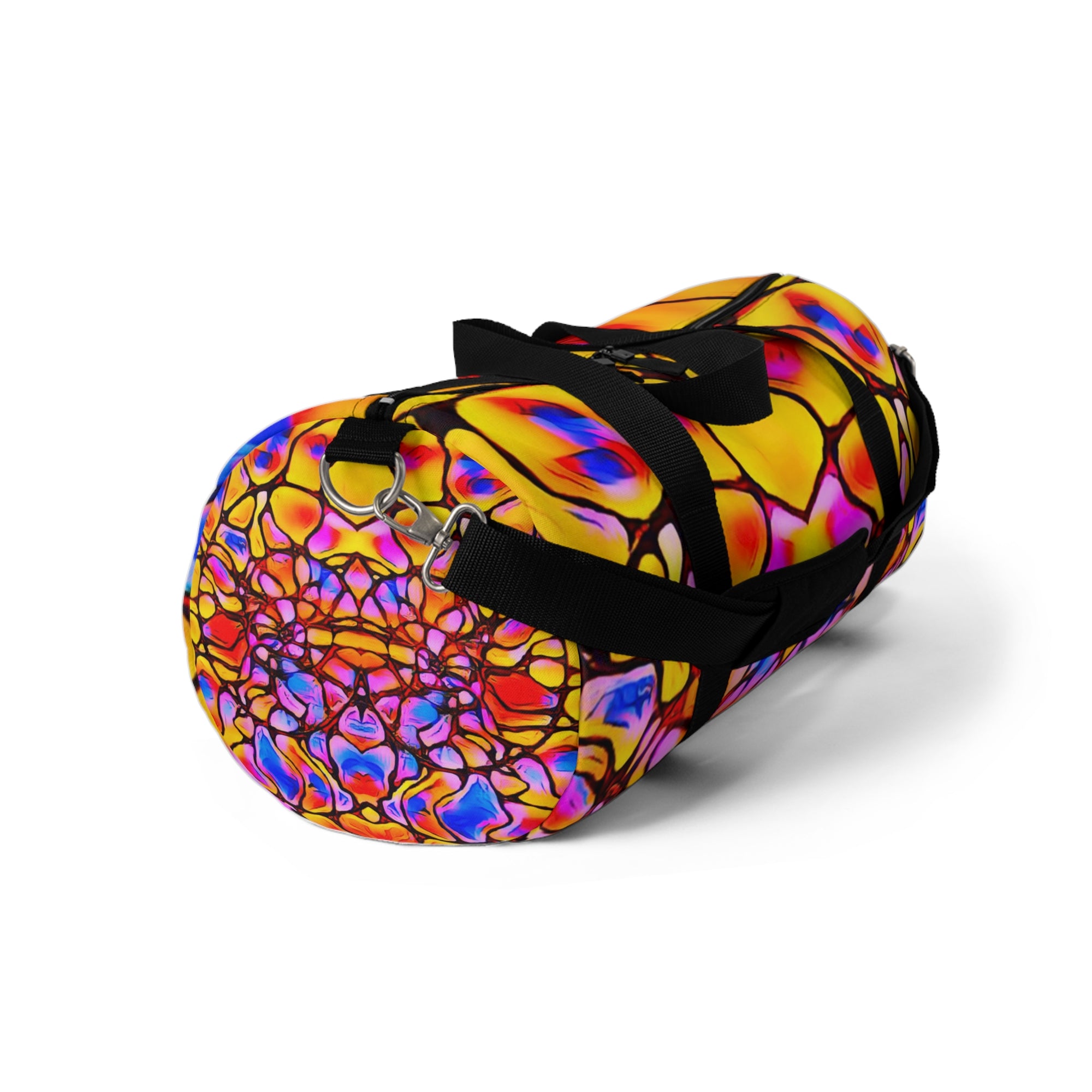 Colorful Pattern Duffel Bag | Vibrant Gym & Travel Weekender