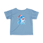 Christmas Shark Kids T-Shirt | Cute Ocean Animal Holiday Tee for Toddlers