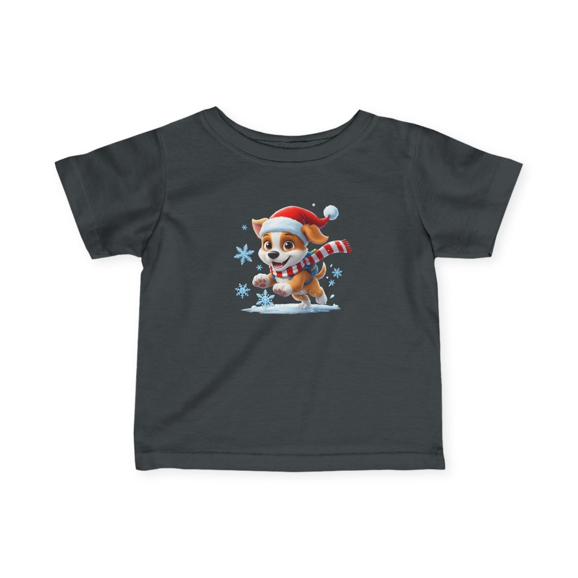 Puppy Christmas Toddler T-Shirt | Dog Lover Holiday Shirt | Soft Baby Gift Idea