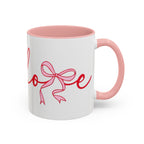 Romantic Bow Mug | Cute Valentine Coffee Cup | Coquette Style Gift