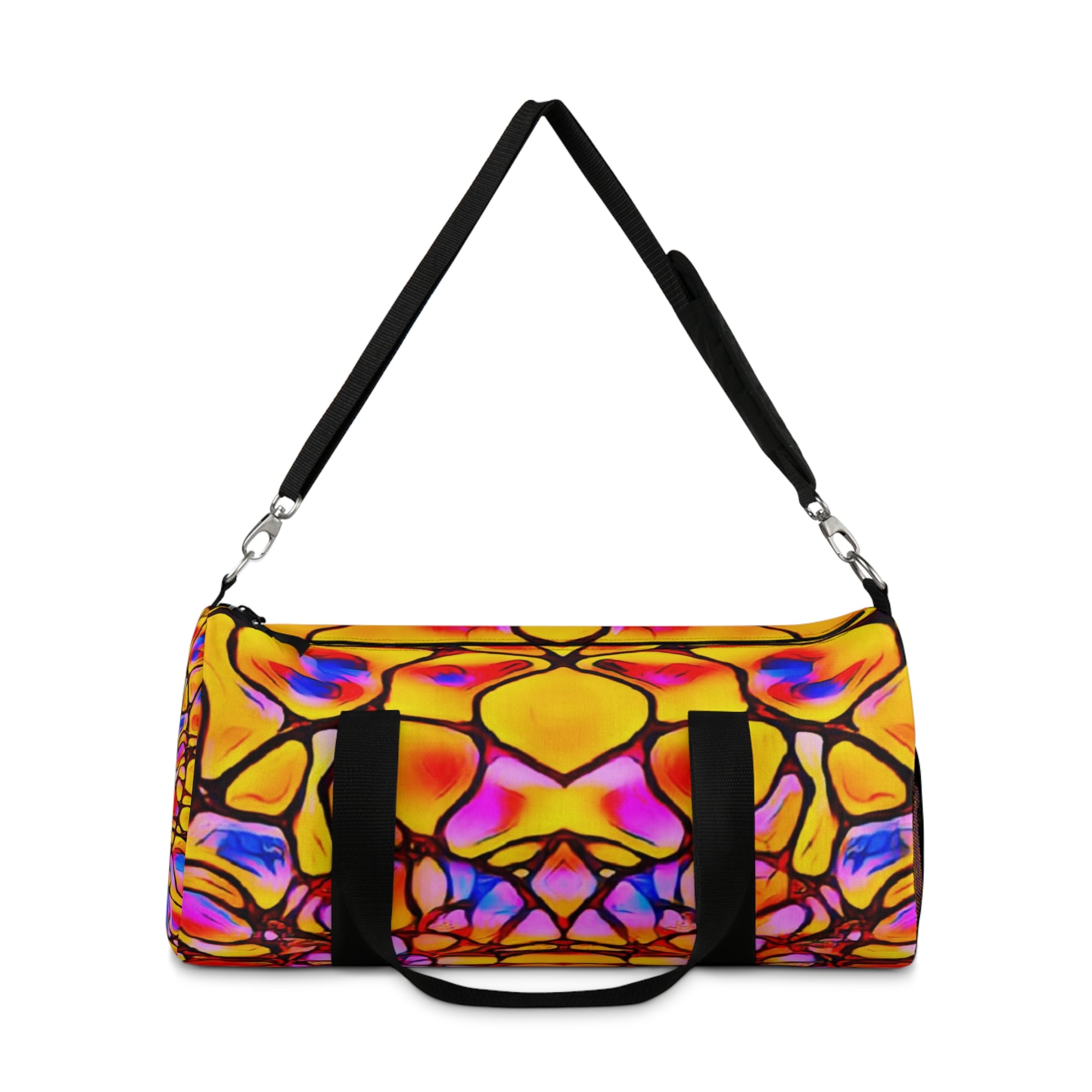 Colorful Pattern Duffel Bag | Vibrant Gym & Travel Weekender