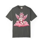 Pink Cherub Graphic T-Shirt | Vintage Cupid Art, Unisex Cotton Tee