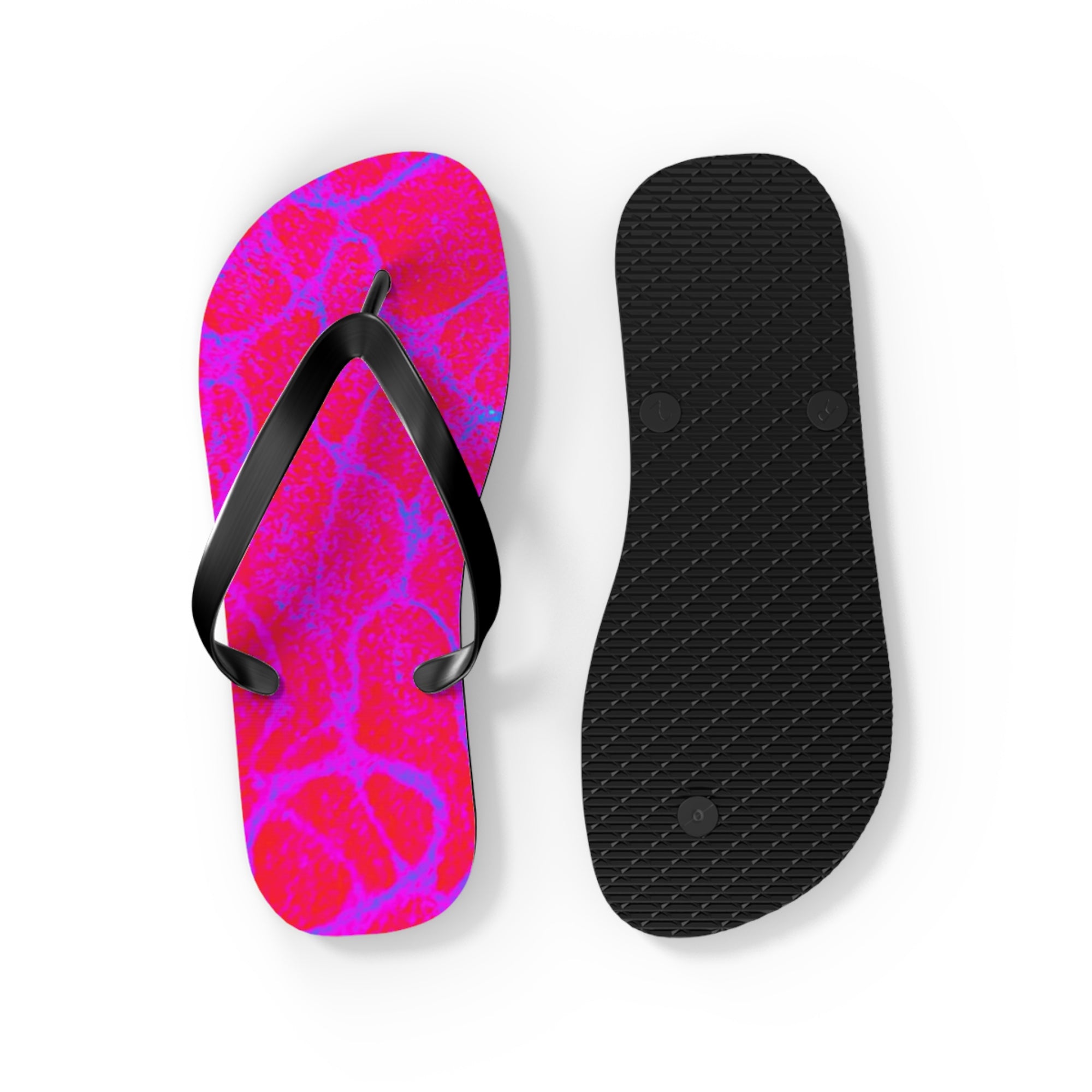 Vibrant Beach Flip Flops | Colorful Summer Sandals