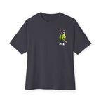 Raccoon Streetwear Tee — Cool Green Puffer Jacket Graphic Shirt