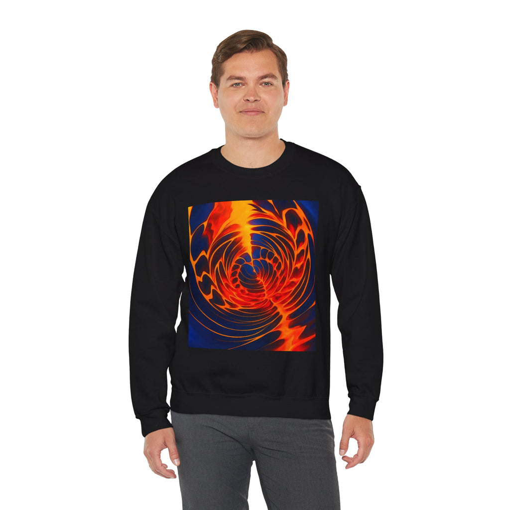 Colorful Swirl Sweatshirt | Unisex Graphic Crewneck