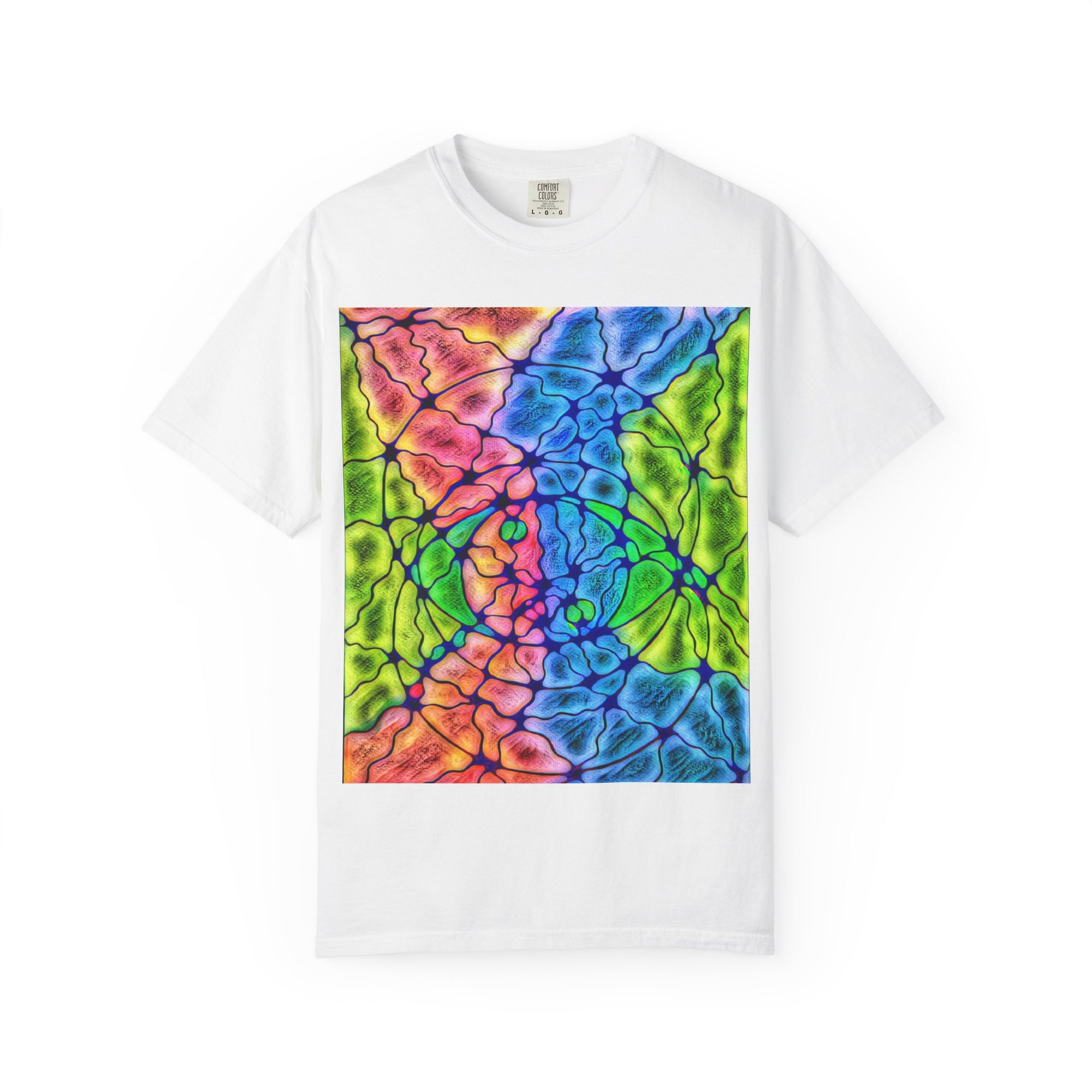 Colorful Tie Dye T-Shirt | Bright Abstract Pattern Tee