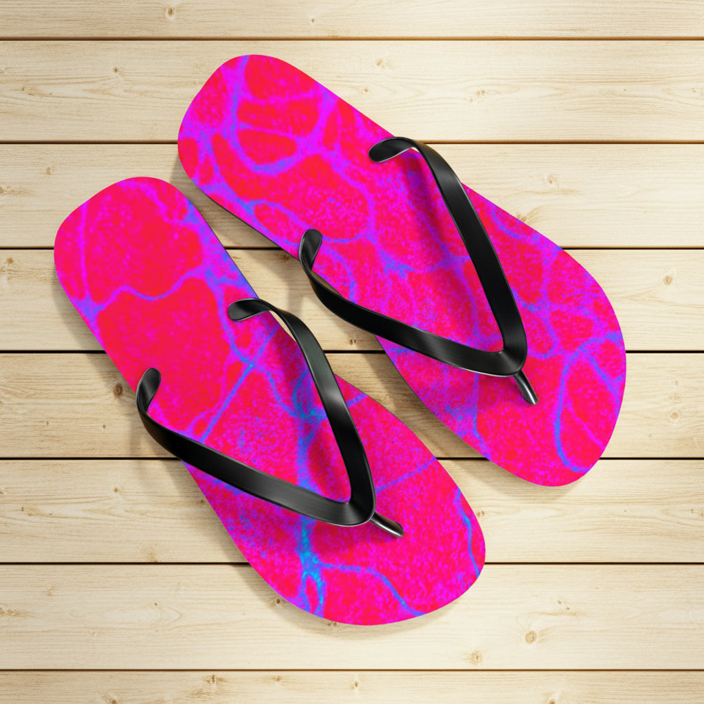 Beach Flip Flops | Colorful Summer Sandals | Bold Vacation Style
