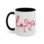 Romantic Bow Mug | Cute Valentine Coffee Cup | Coquette Style Gift