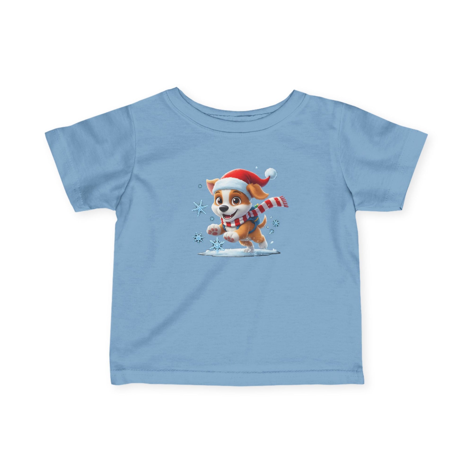 Puppy Christmas Toddler T-Shirt | Dog Lover Holiday Shirt | Soft Baby Gift Idea