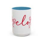 Romantic Bow Mug | Cute Valentine Coffee Cup | Coquette Style Gift