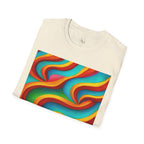Colorful Swirl T-Shirt | Vibrant Retro Wave Tee