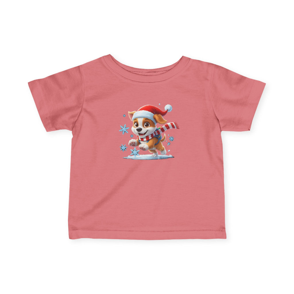 Cute Christmas Dog Shirt for Kids