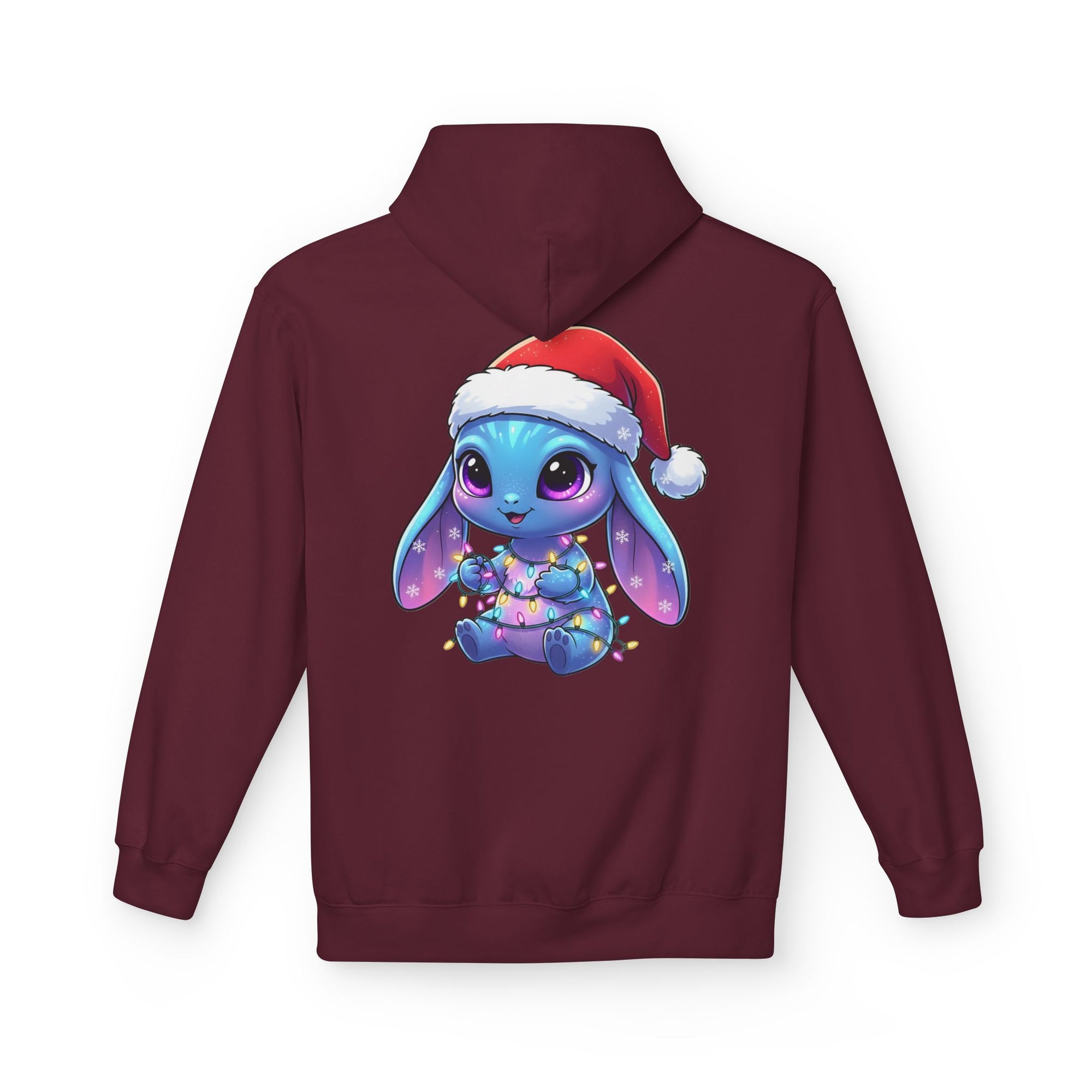 Cute Alien Christmas Hoodie | Blue Monster Holiday Sweatshirt | Fun Unique Gift