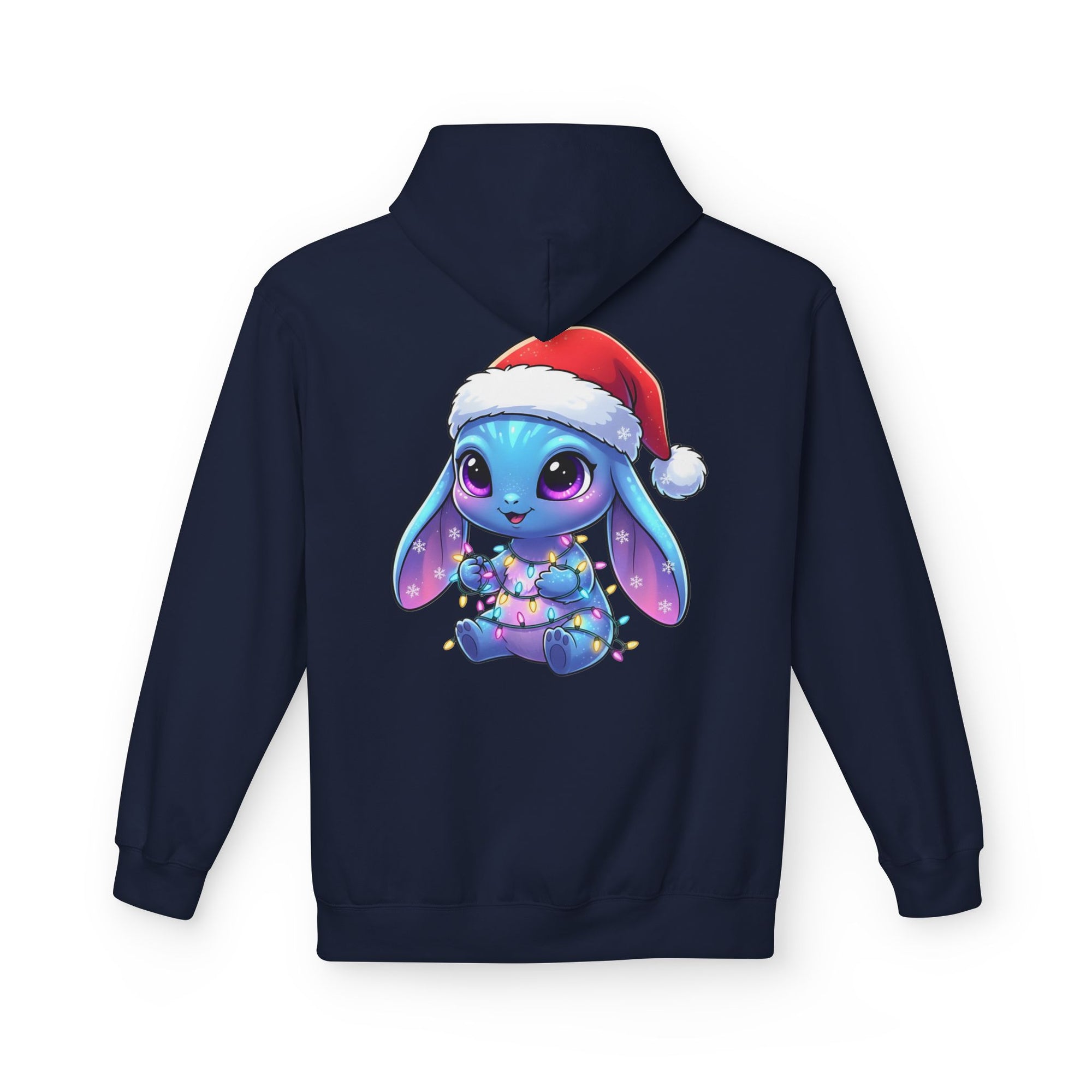 Cute Alien Christmas Hoodie | Blue Monster Holiday Sweatshirt | Fun Unique Gift