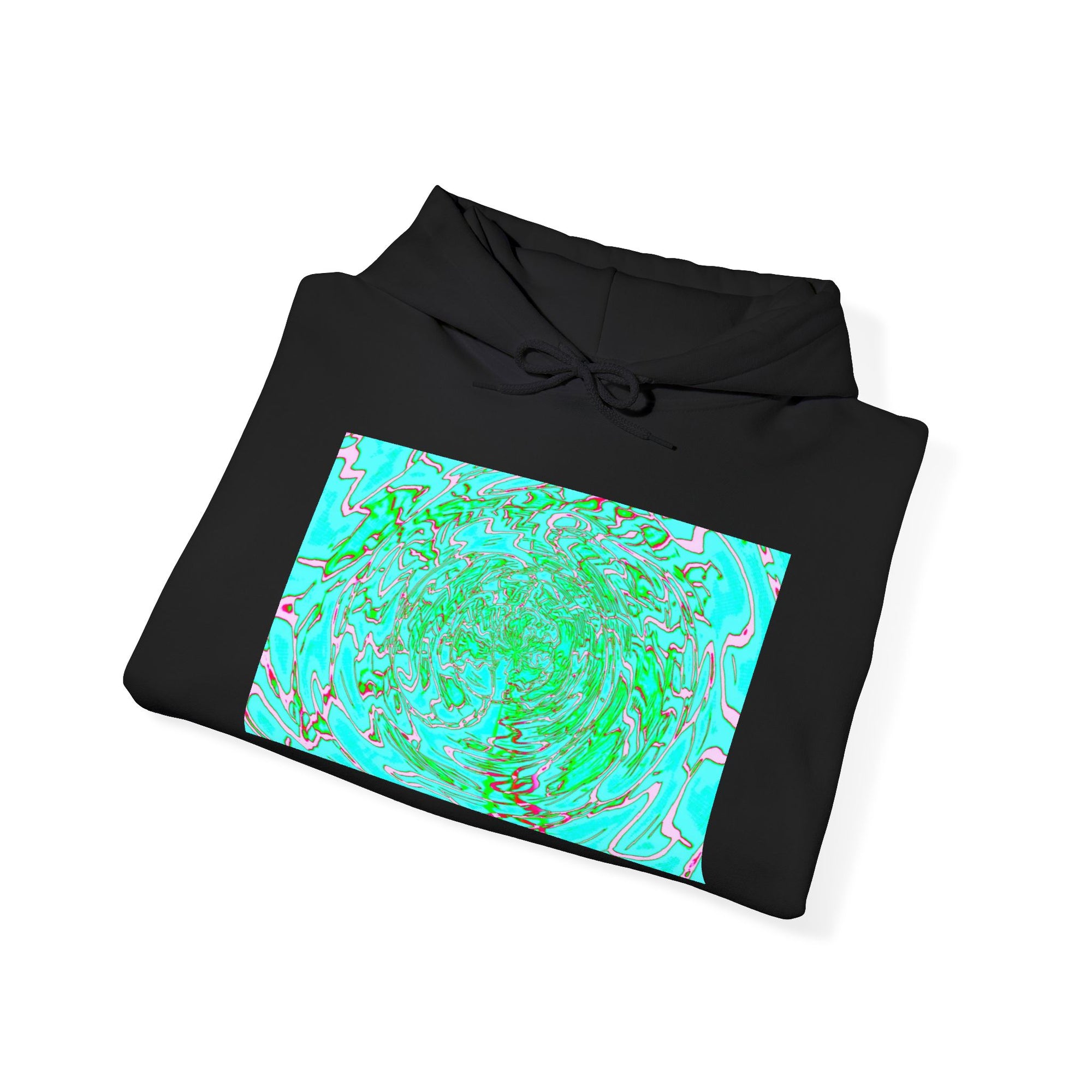 Tranquil Swirl Unisex Hoodie | Mindful Artistic Sweatshirt