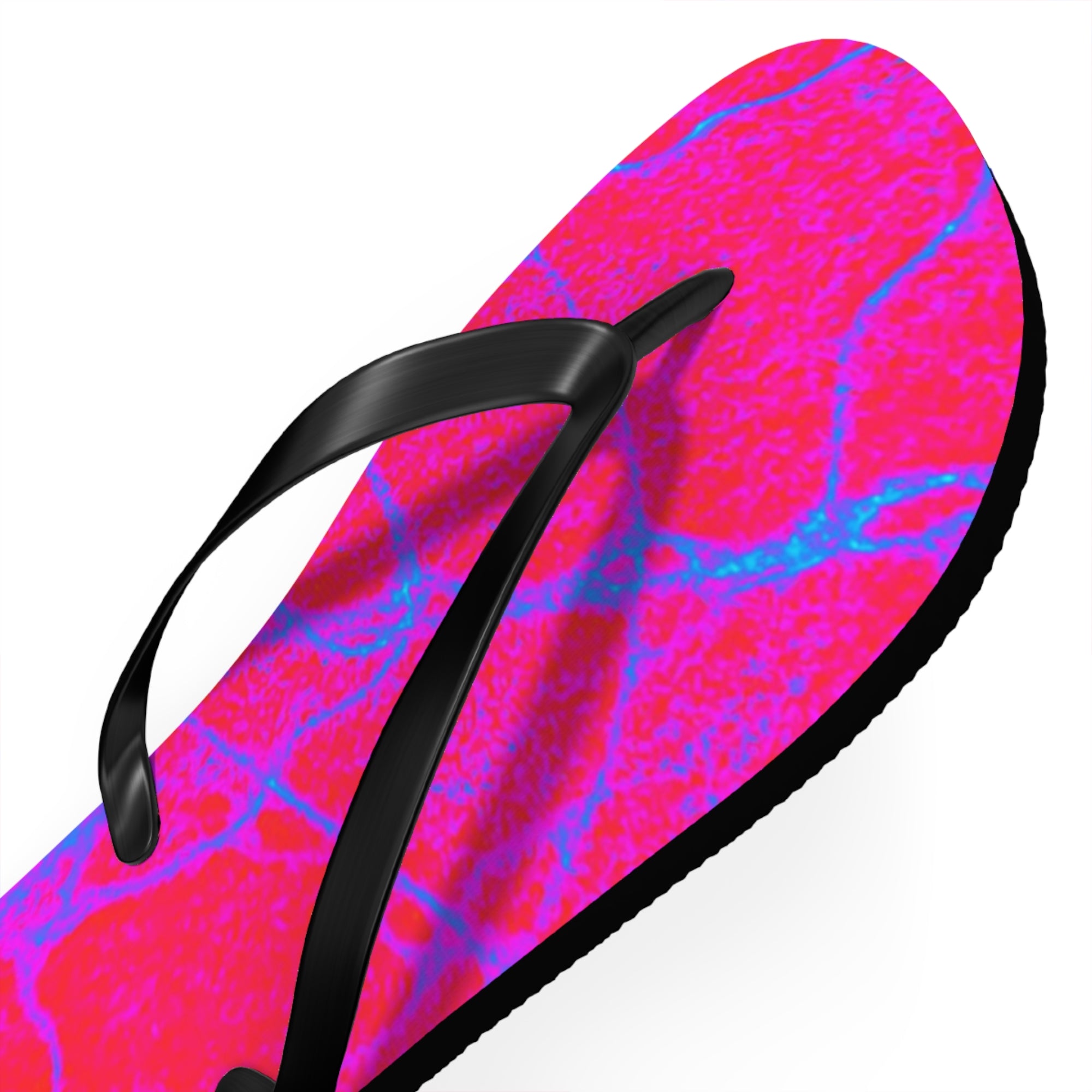 Vibrant Beach Flip Flops | Colorful Summer Sandals