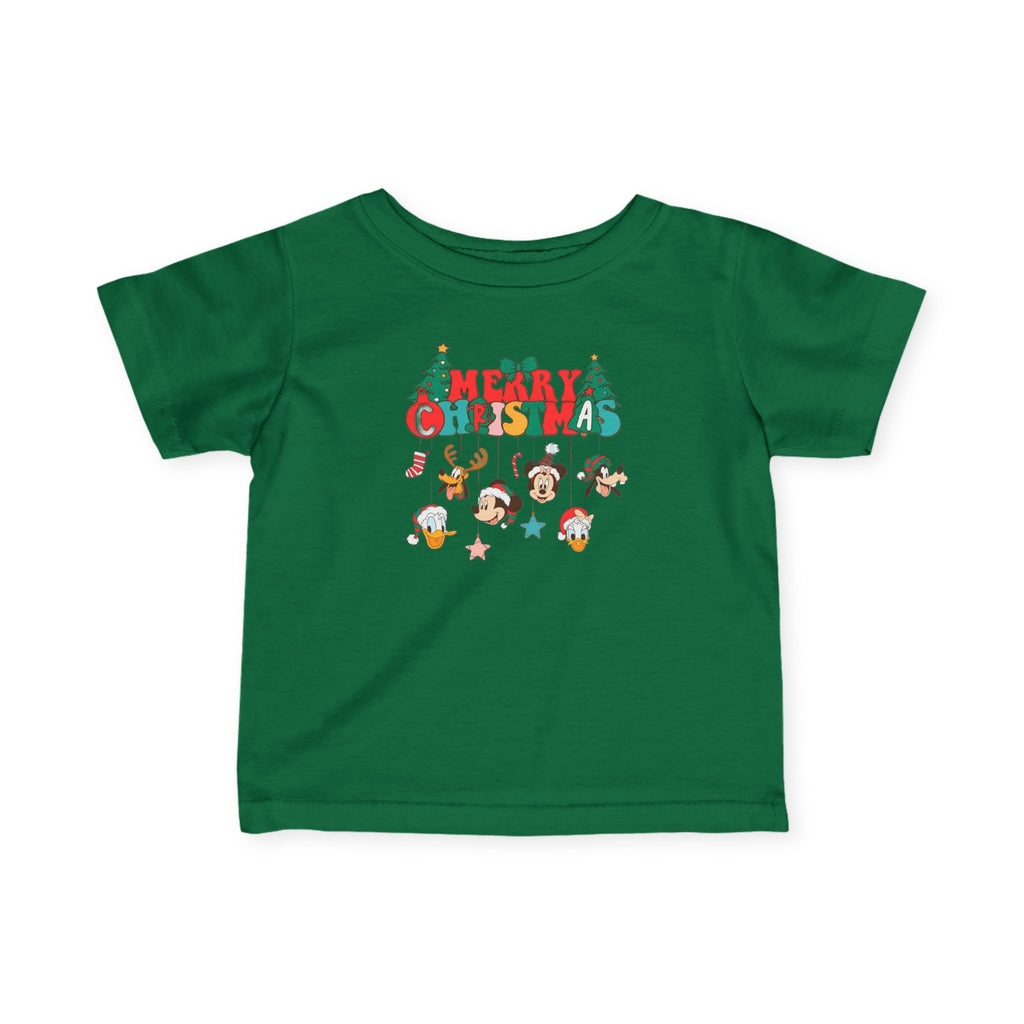 Christmas Woodland Animals Kids T-Shirt | Cute Holiday Tee for Toddlers