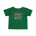 Christmas Woodland Animals Kids T-Shirt | Cute Holiday Tee for Toddlers