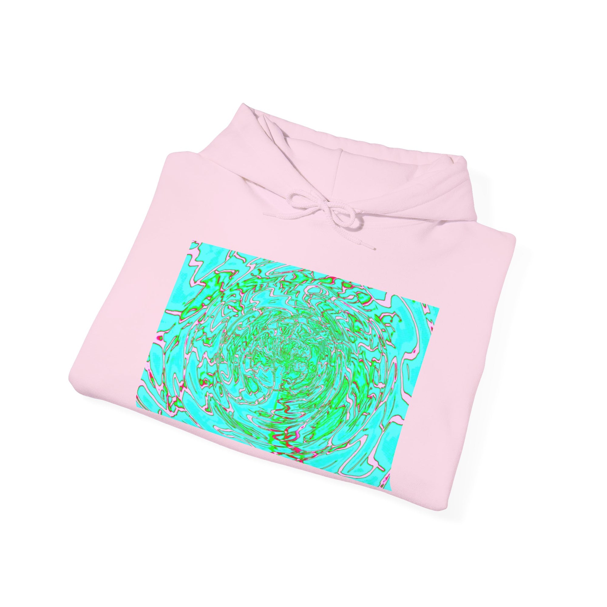 Tranquil Swirl Unisex Hoodie | Mindful Artistic Sweatshirt