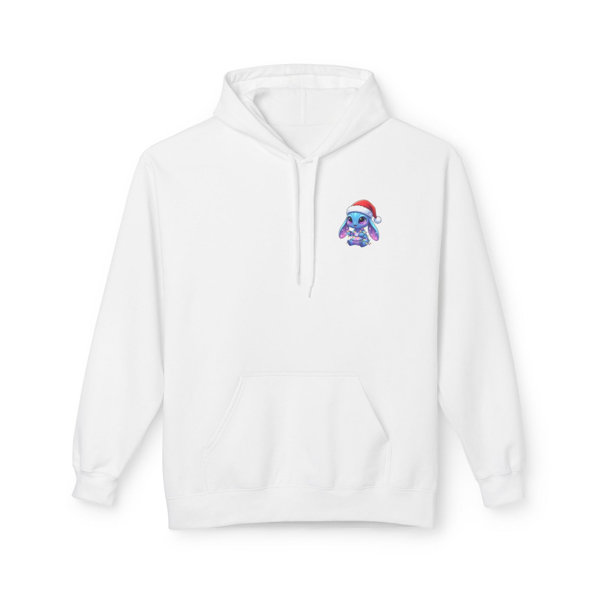 Cute Alien Christmas Hoodie | Blue Monster Holiday Sweatshirt