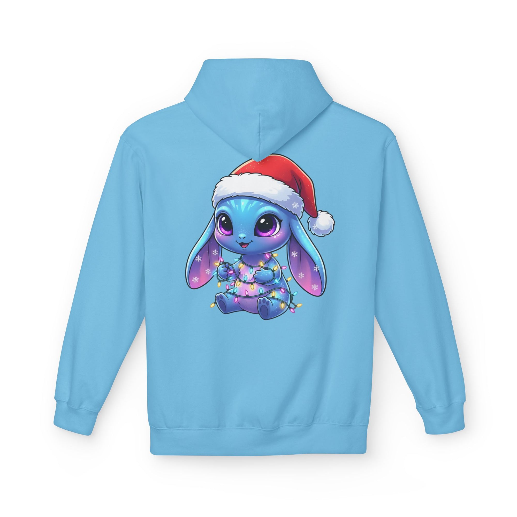 Cute Alien Christmas Hoodie | Blue Monster Holiday Sweatshirt | Fun Unique Gift