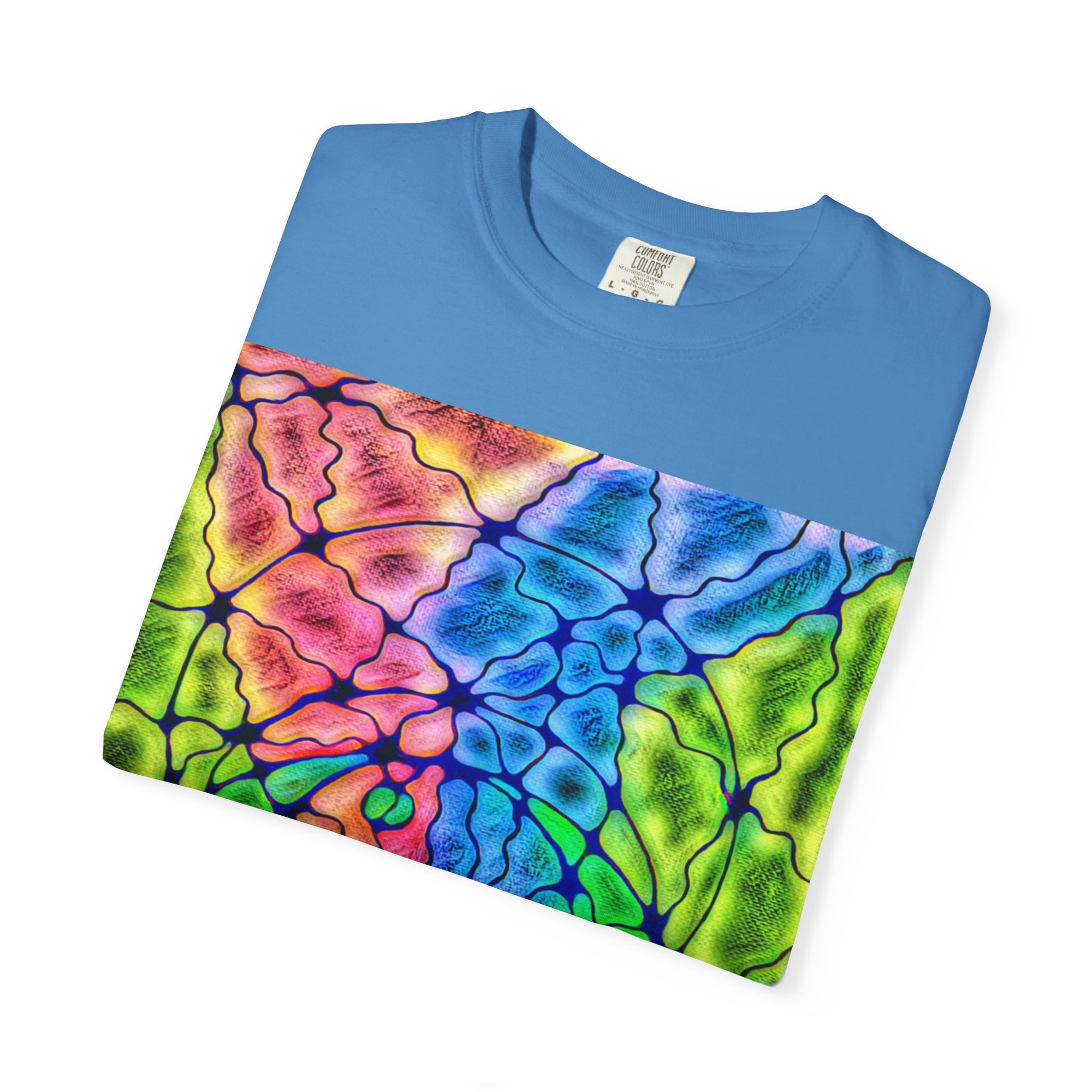 Colorful Tie Dye T-Shirt | Bright Abstract Pattern Tee
