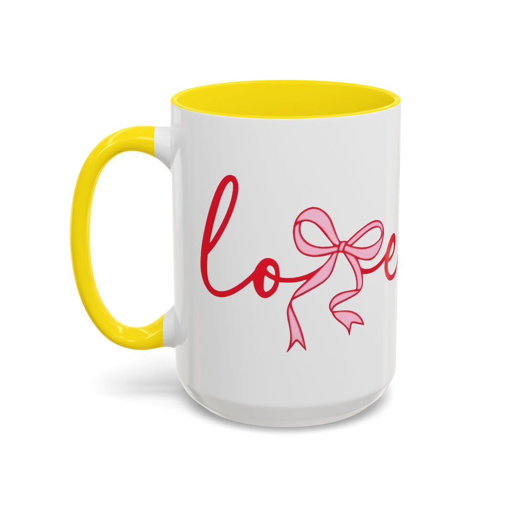 Romantic Bow Mug | Cute Valentine Coffee Cup | Coquette Style Gift
